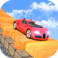 Mega-ramp car driver simulator