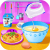 Cooking Pasta In Kitchen
