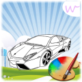 Car Coloring Book Game
