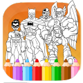 Super Heros Coloring Pages