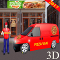 Pizza Delivery Crazy Van 2017