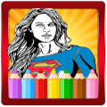 SuperWoman Coloring Book加速器