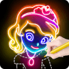 Draw Glow Princess加速器