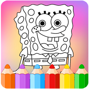 How to color SpongeBob加速器