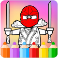 How to color Lego Ninjago