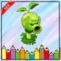 How To Color Plants & Zombies