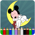 How To Color Mickey Mouse Game