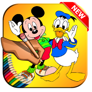 Game Donald Duck Coloring Book加速器