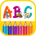 ABC Coloring Painting Pages