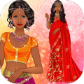 ❊ Indian Sari dress up ❊