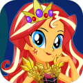 Dress Up Sunset Shimmer Games