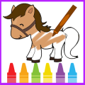 Cute Horse Coloring