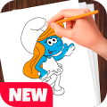 How to Draw Smurfs