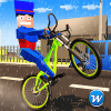 Blocky Cops Police Bicycle加速器