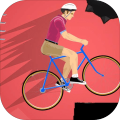 Happy Bicycle On Crazy Hill