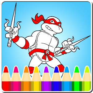 Coloring:Turtles Ninja Legends加速器