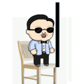 psy gangnam stick