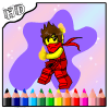 How to Coloring Ninjago Game加速器