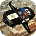 Flying Police car 3d simulator