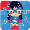 Puzzle SuperGirls and Superhero Jigsaw Picture加速器