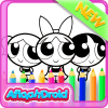 Coloring Powerpuff Kids加速器