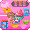 Bake multi colored cupcakes加速器