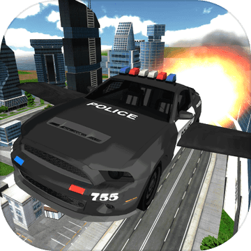 Flying Police Car Chase加速器