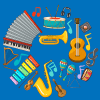 Musical Instruments-Learn,Spell,Quiz,Color & Game加速器