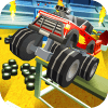 Blocky Monster Truck: Stunts Arena