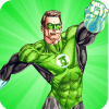 Green Ring super hero Crime
