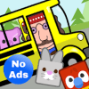 Preschool Bus Driver Game for Little Kids Toddlers