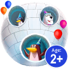 儿童生日游戏 - 免费 TinyHands北极生日