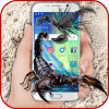 Scorpion on screen run in phone prank加速器