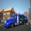 汽车运输卡车3D驱动