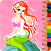 Mermaid Princess Coloring加速器