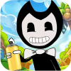 Subway Bendy Ink Temple Machine Run