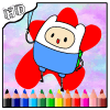 Coloring Adventure Time加速器