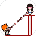 【ひっぱりパズル】ズキュ〜〜〜〜ン! 完全無料!
