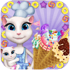 Talking Cat Ice Cream Maker - Cooking Game