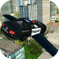 Flying Police Car Simulator