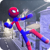 Stickman Spider Hero 3D加速器