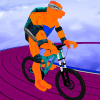 忍者英雄BMX自行车骑手：龟特技加速器
