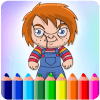 Killer Chucky Coloring Game加速器