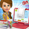High School Book Store Cashier - Kids Game