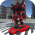 X Ray Futuristic Robot 3D