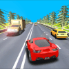 Traffic Racing Game On Beach