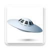 Flying Saucer Spaceship 2D