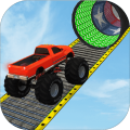 Monster Truck Stunt Race : Impossible Track Games加速器