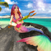 Mermaid Simulator 3D - Sea Animal Attack Games