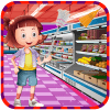 超市 - 清理游戏的孩子